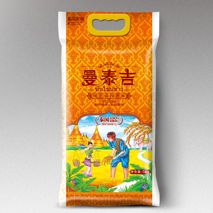 【曼泰吉】 純正泰國香米 凈含量5kg